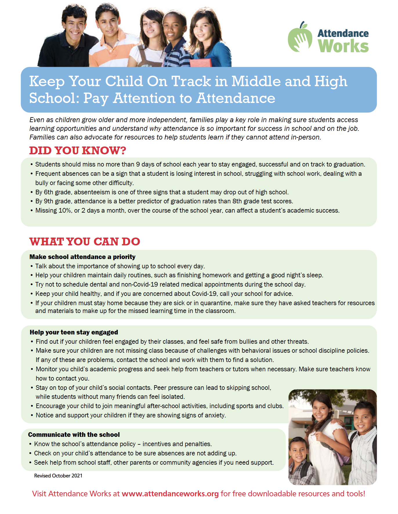 Attendance Works Handout
